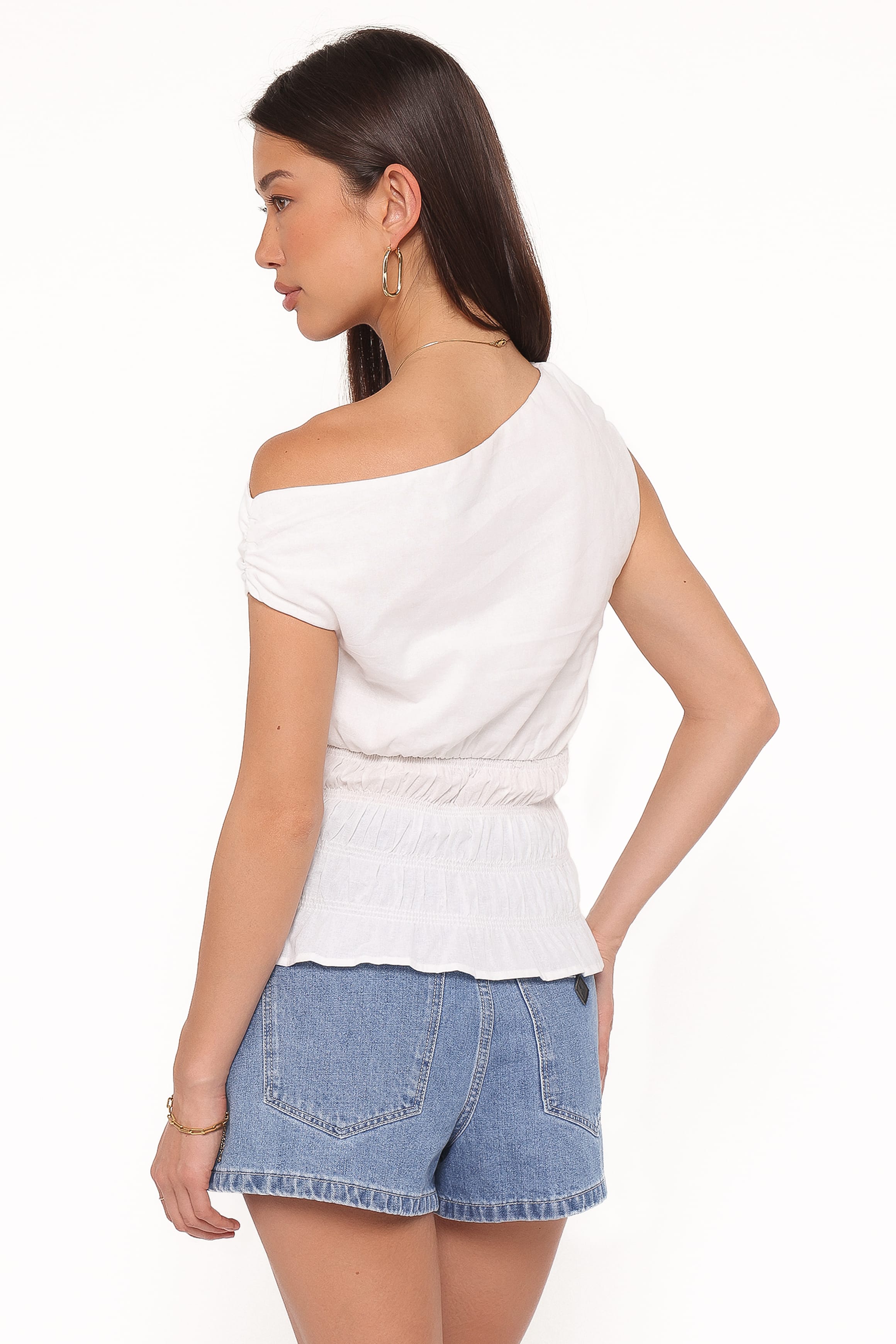 Lia Off Shoulder Top - Ivory