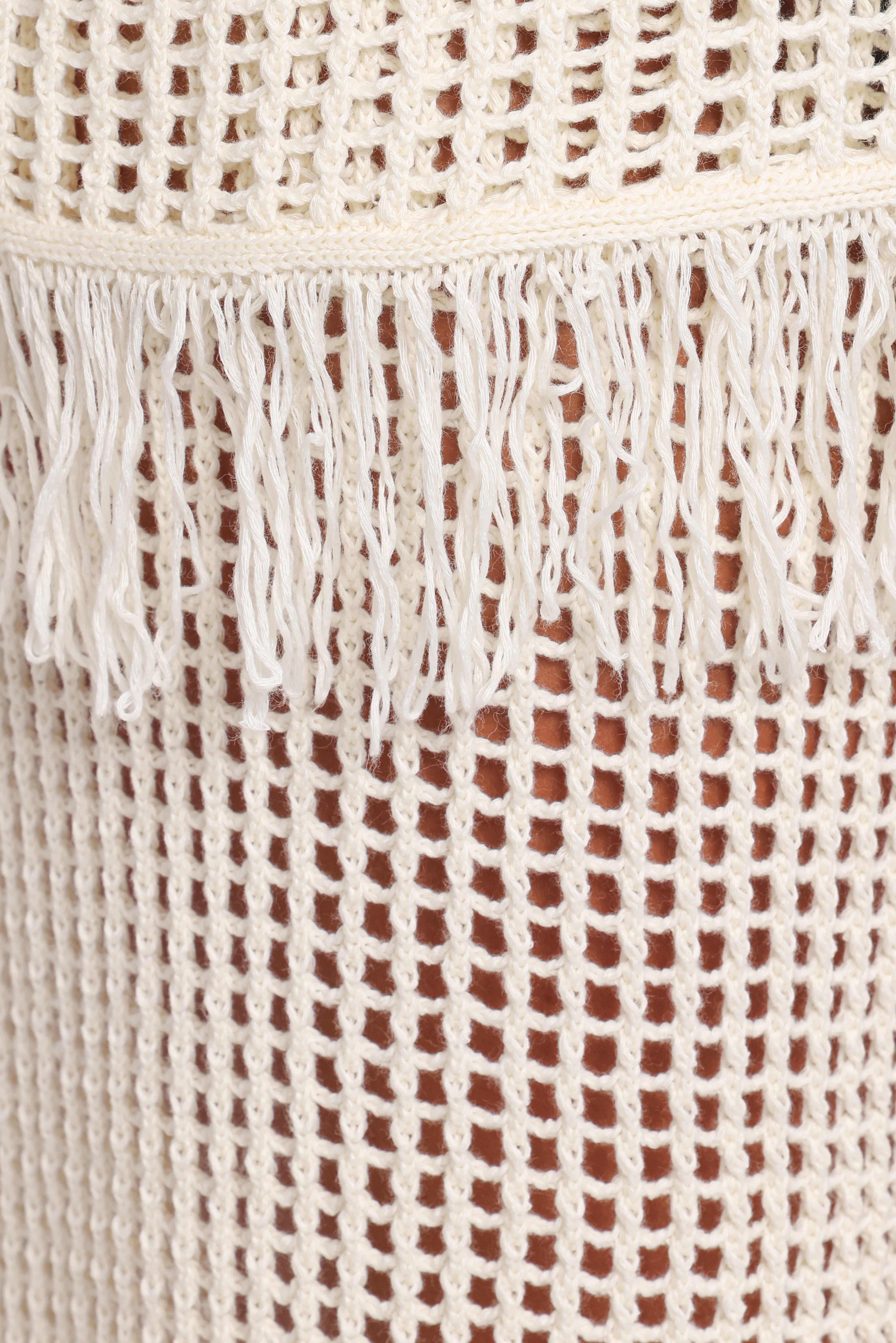 Lorna Knitted Top - Off White