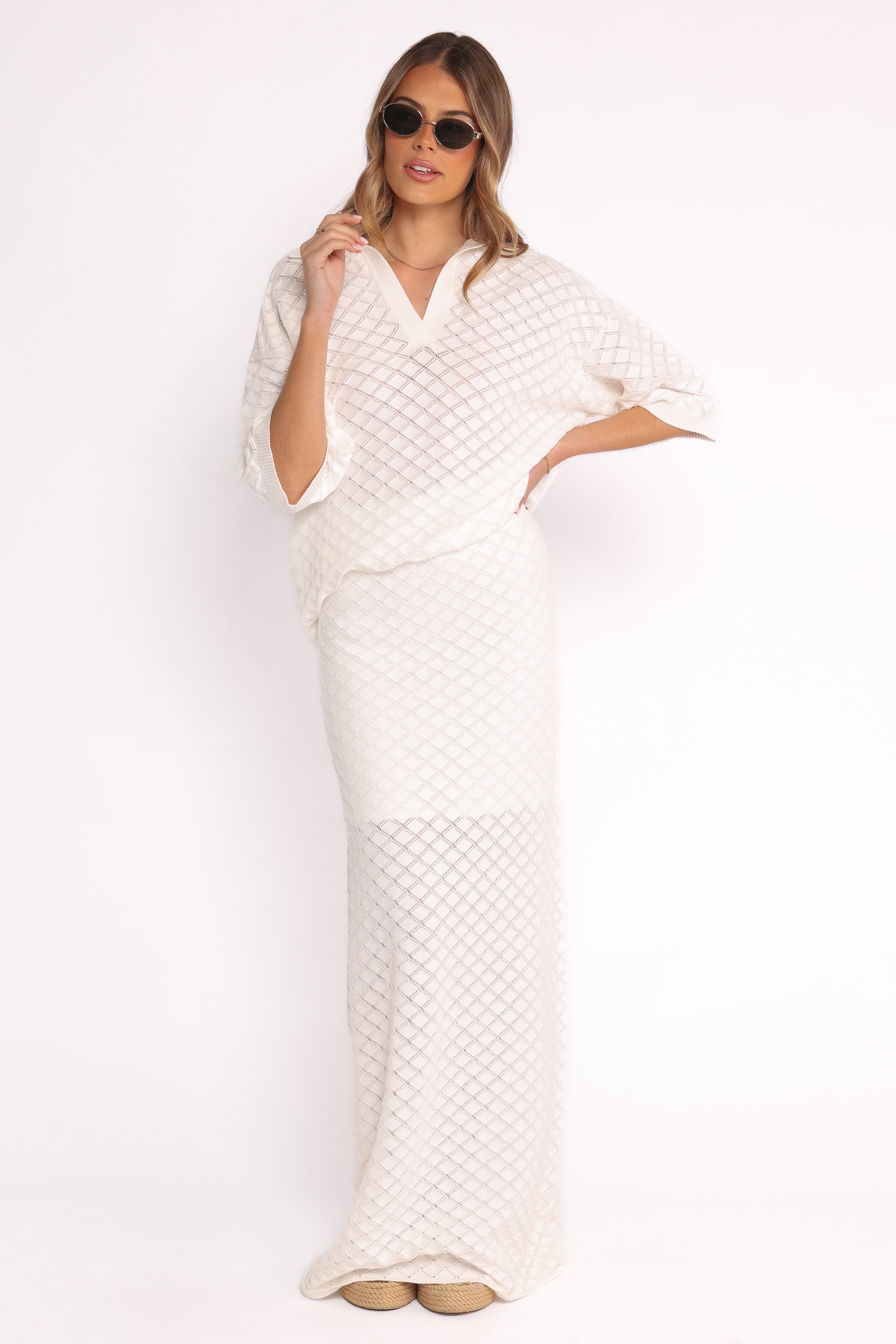 Meera Top - White
