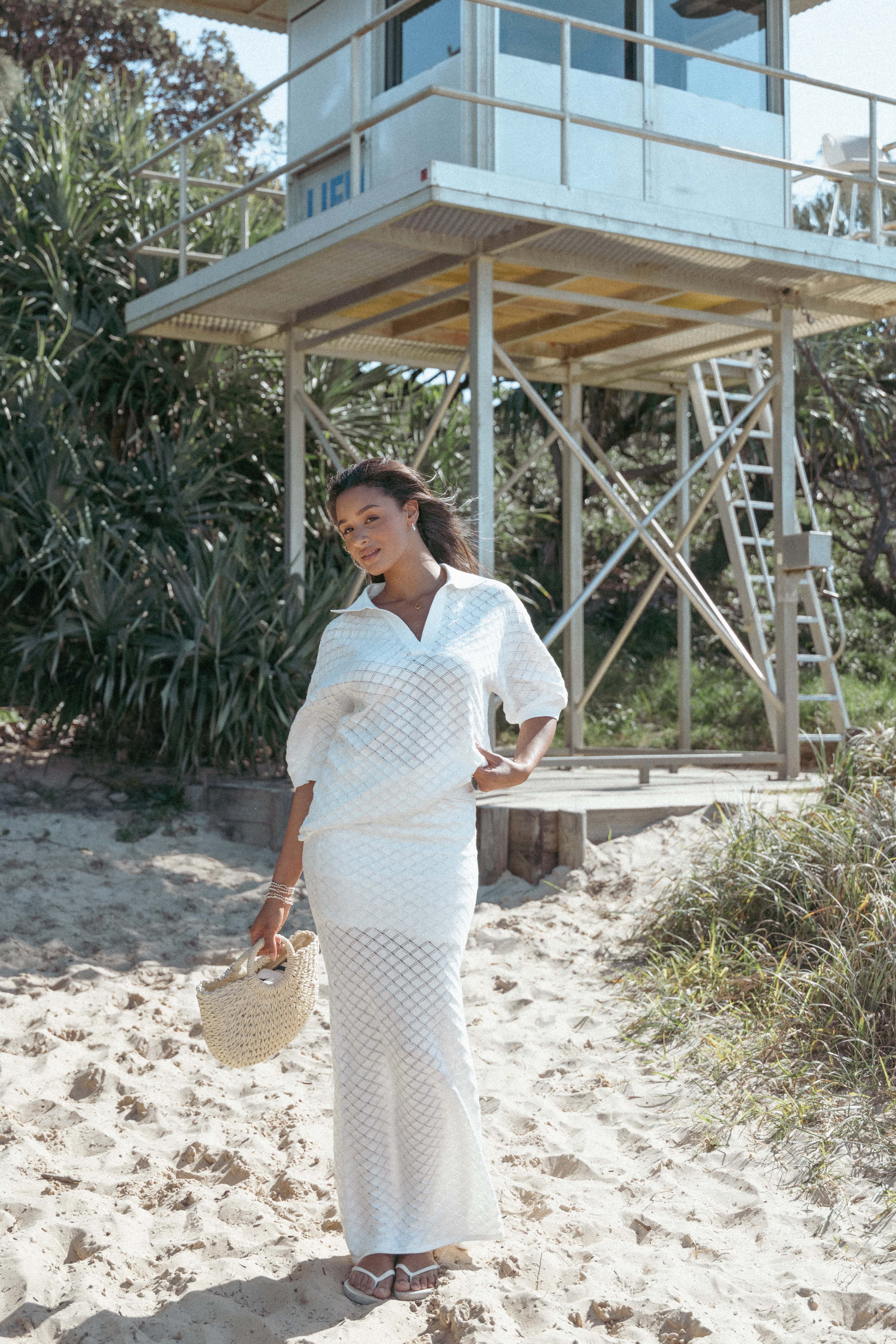 Meera Top - White