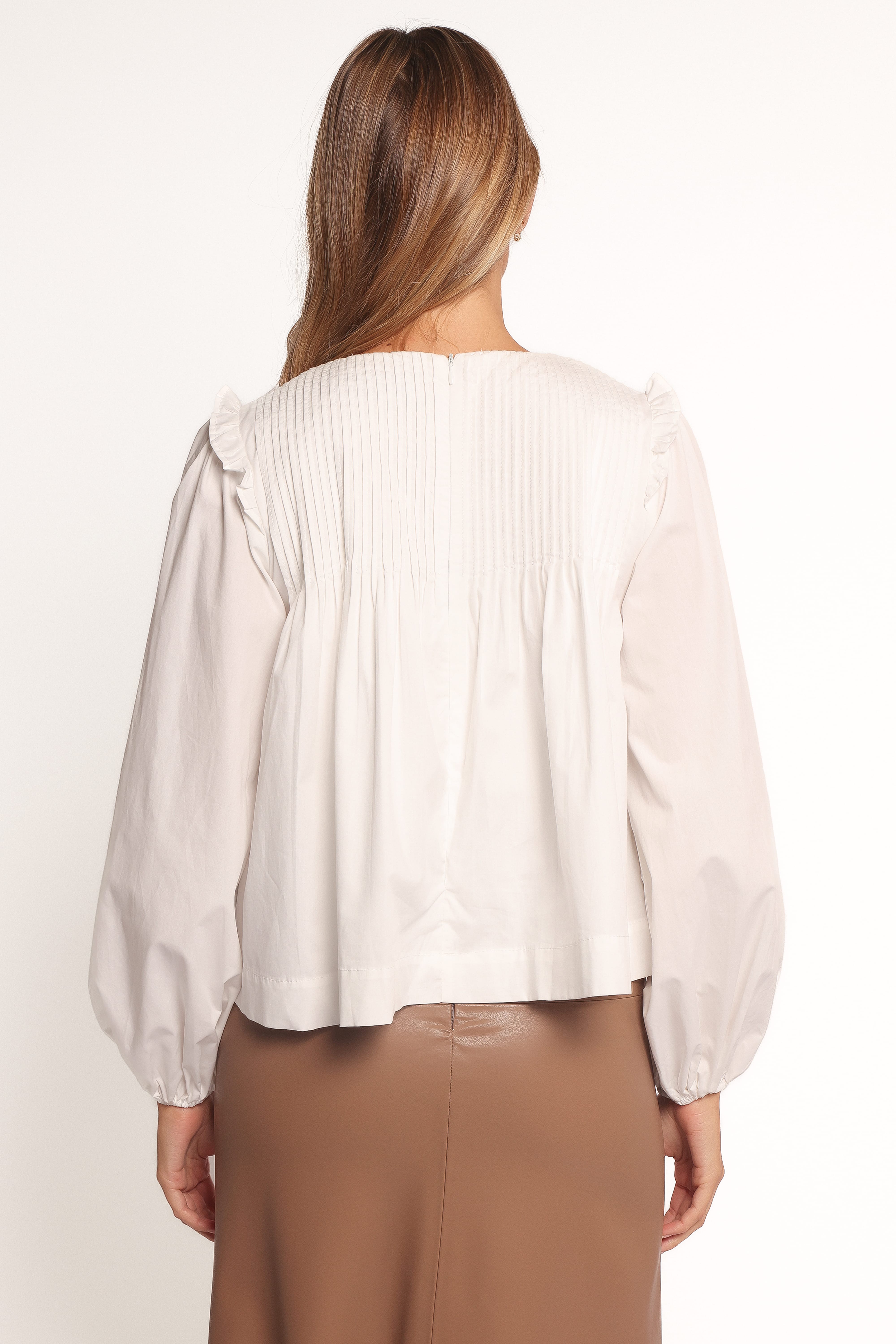 Melba Blouse - White