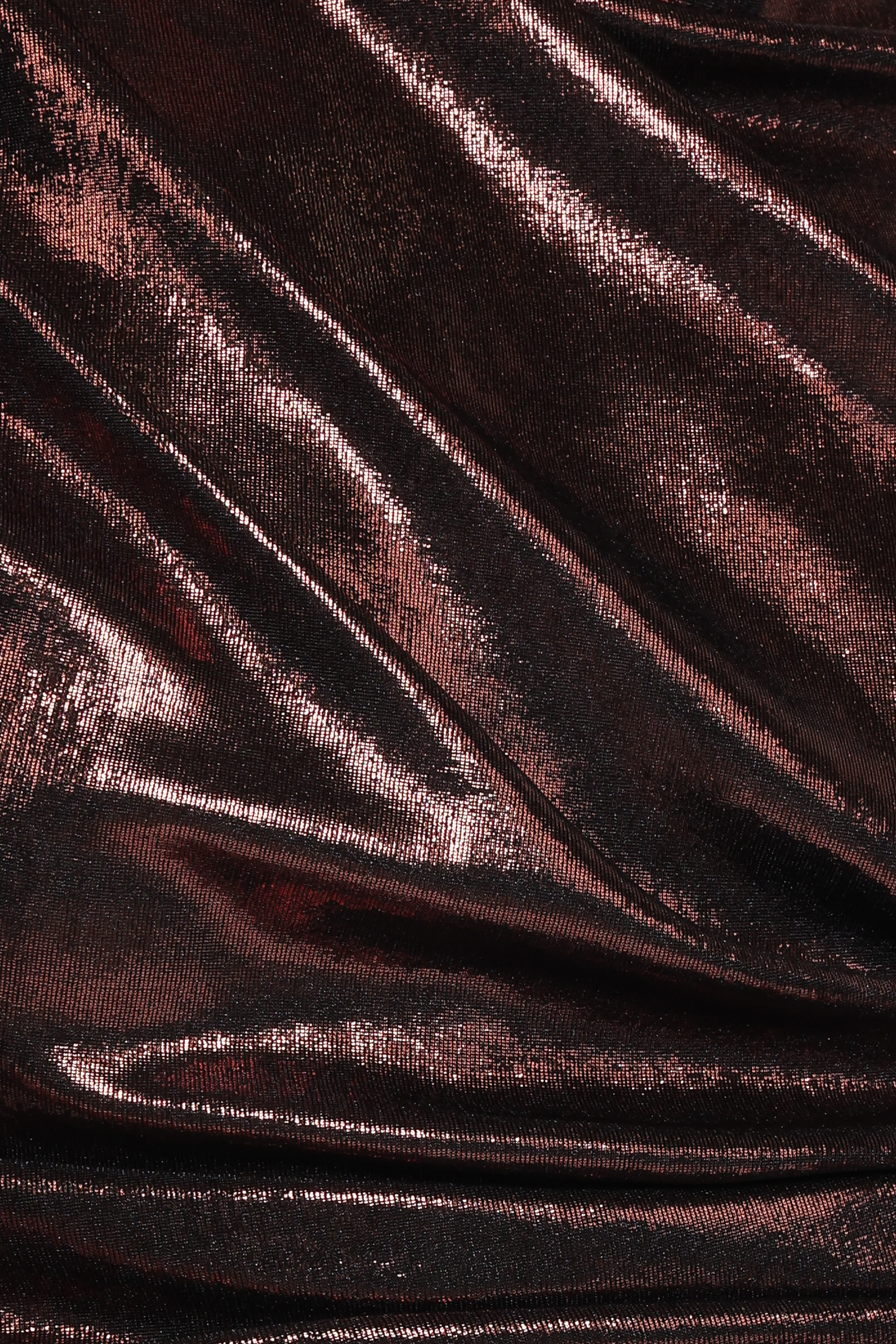 Rowyn Drapey Metallic Top - Bronze