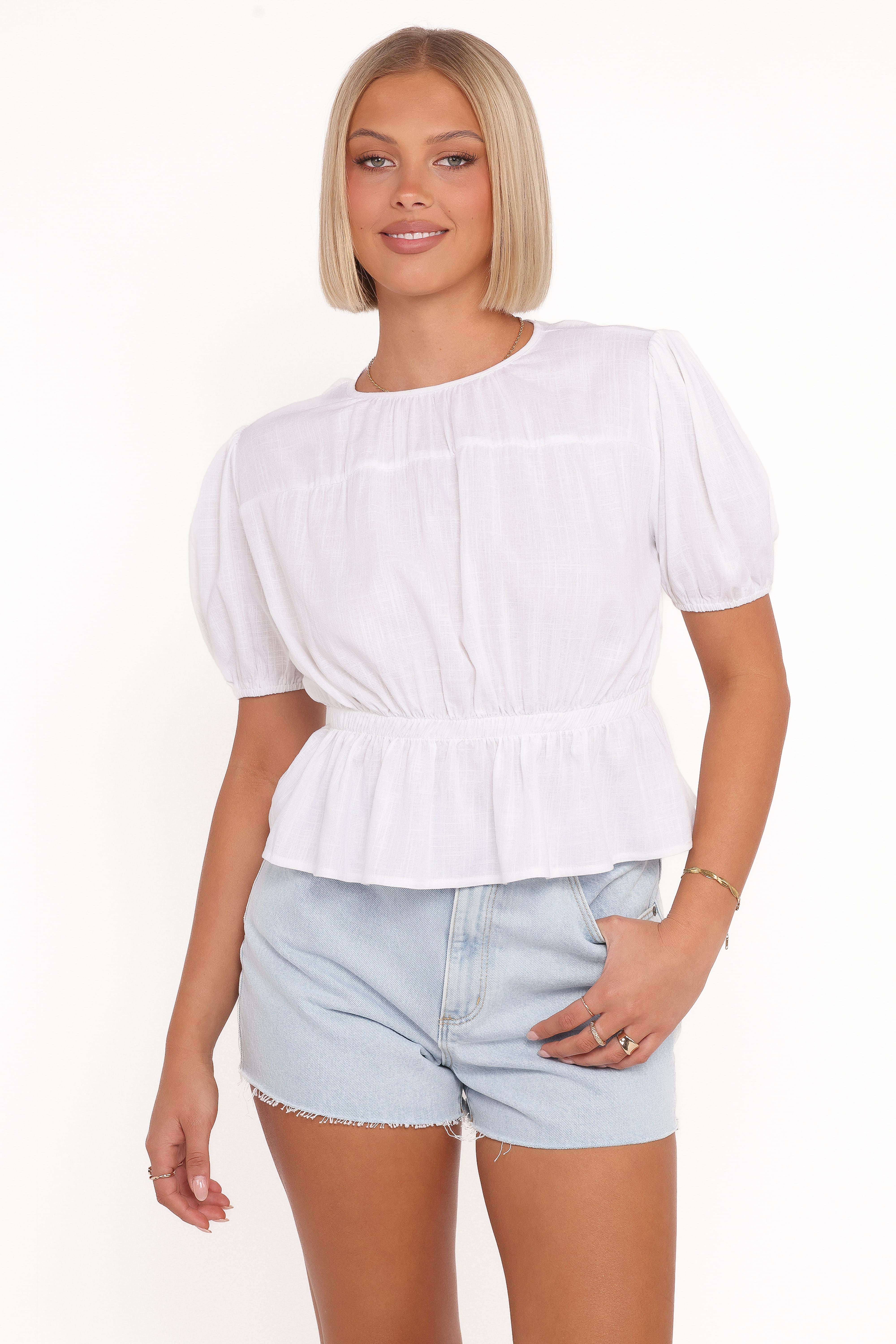 Solstice Top - White