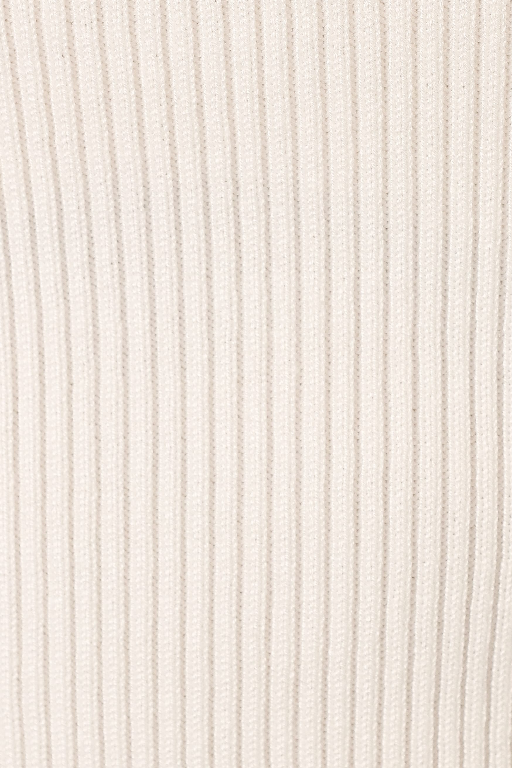 Tammy Ribbed Knit Top - White