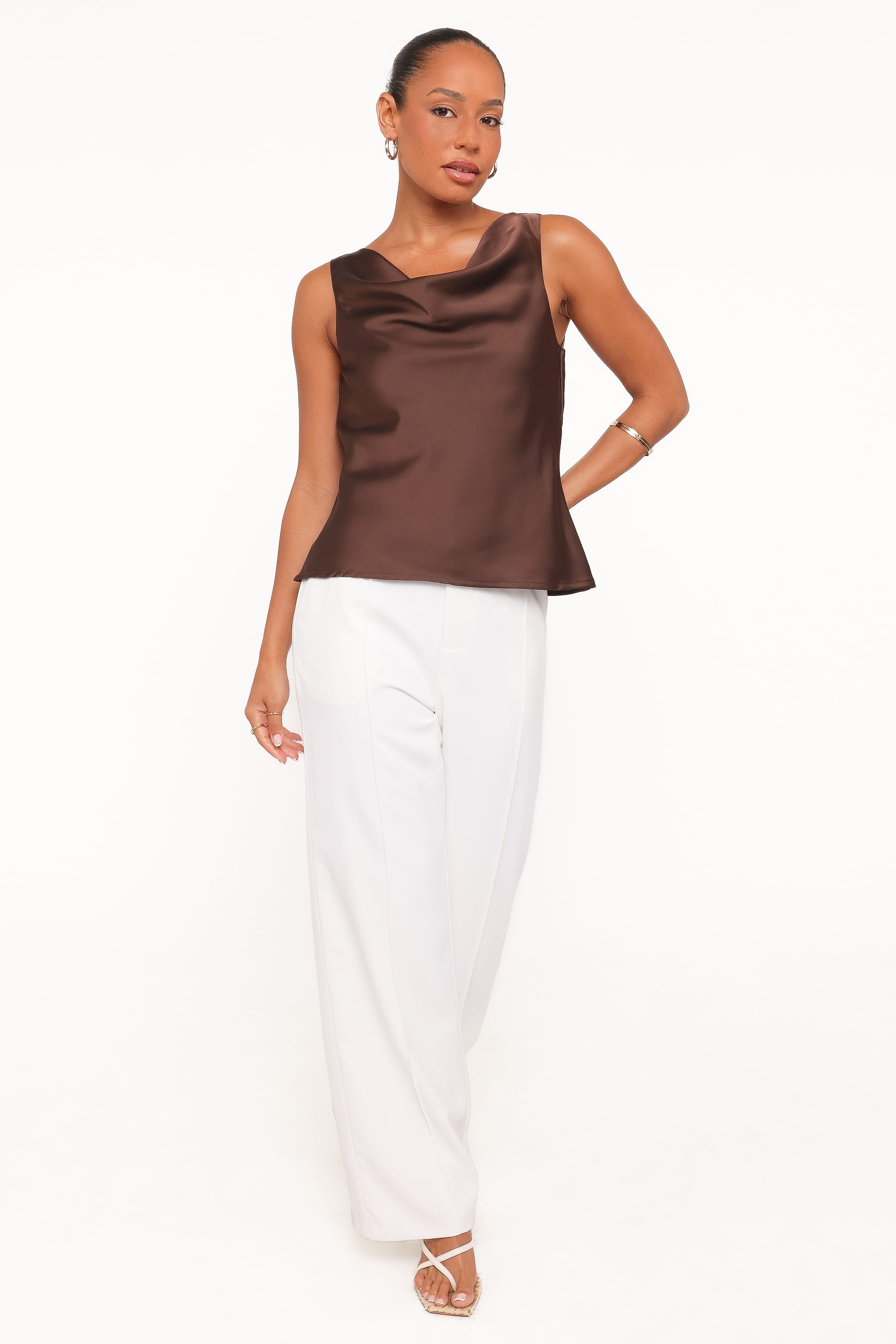 Vinita Top - Chocolate