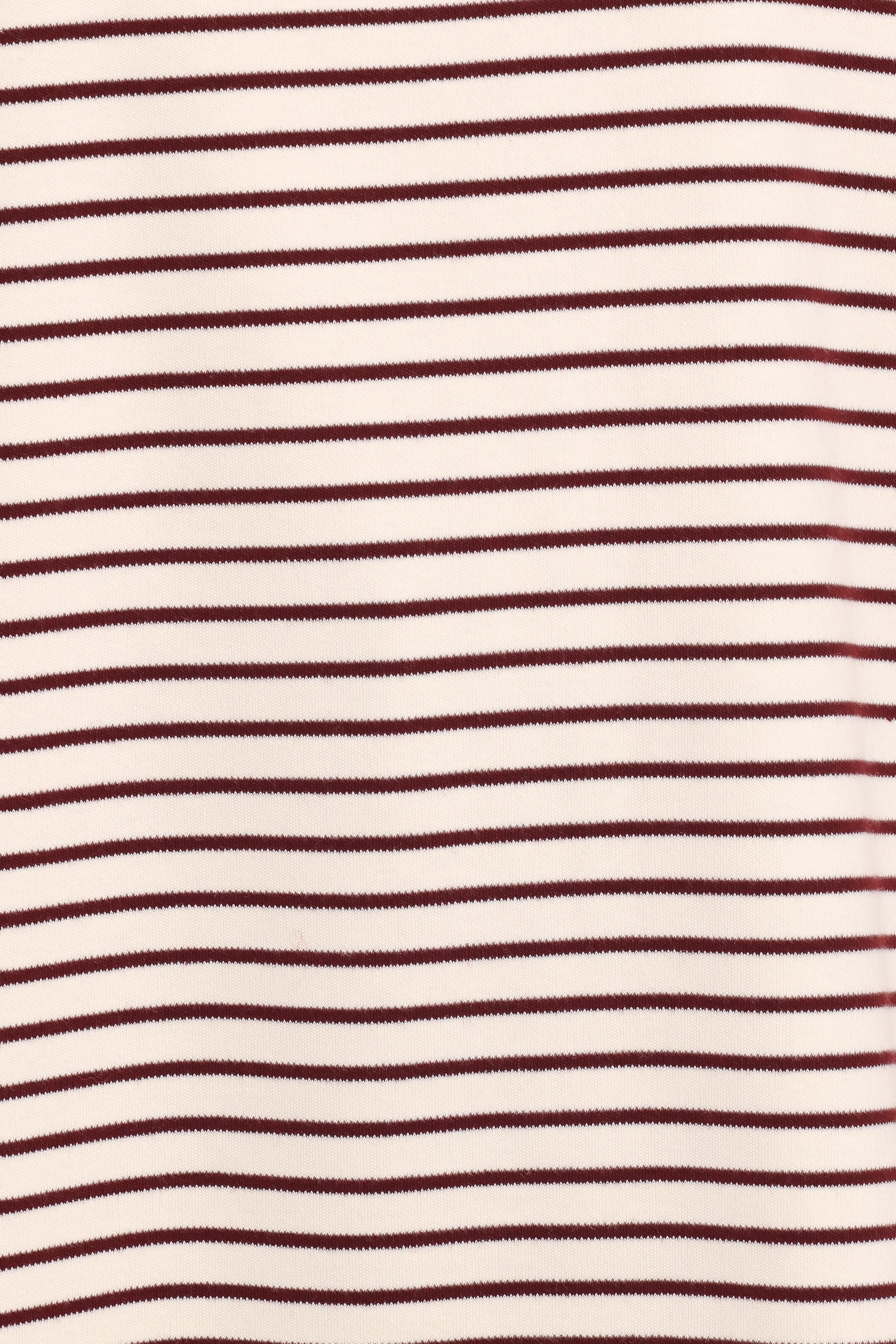 Wilda Oversized Tee - Cream Tan Stripe
