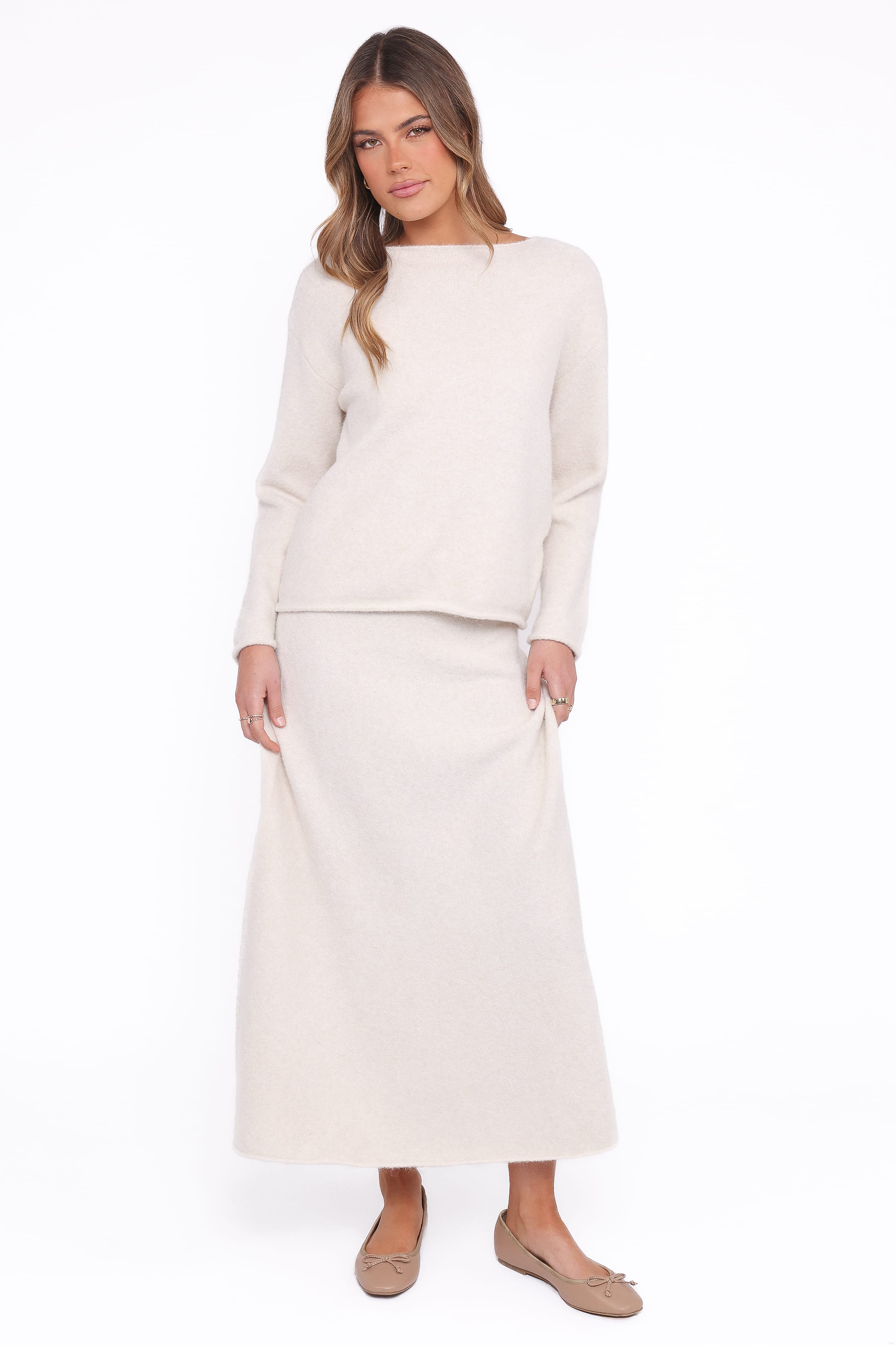Willis Knitted Top - Cream