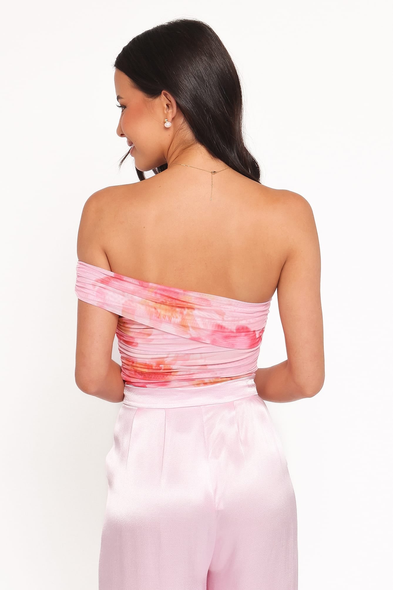 Zachary One Shoulder Top - Pink