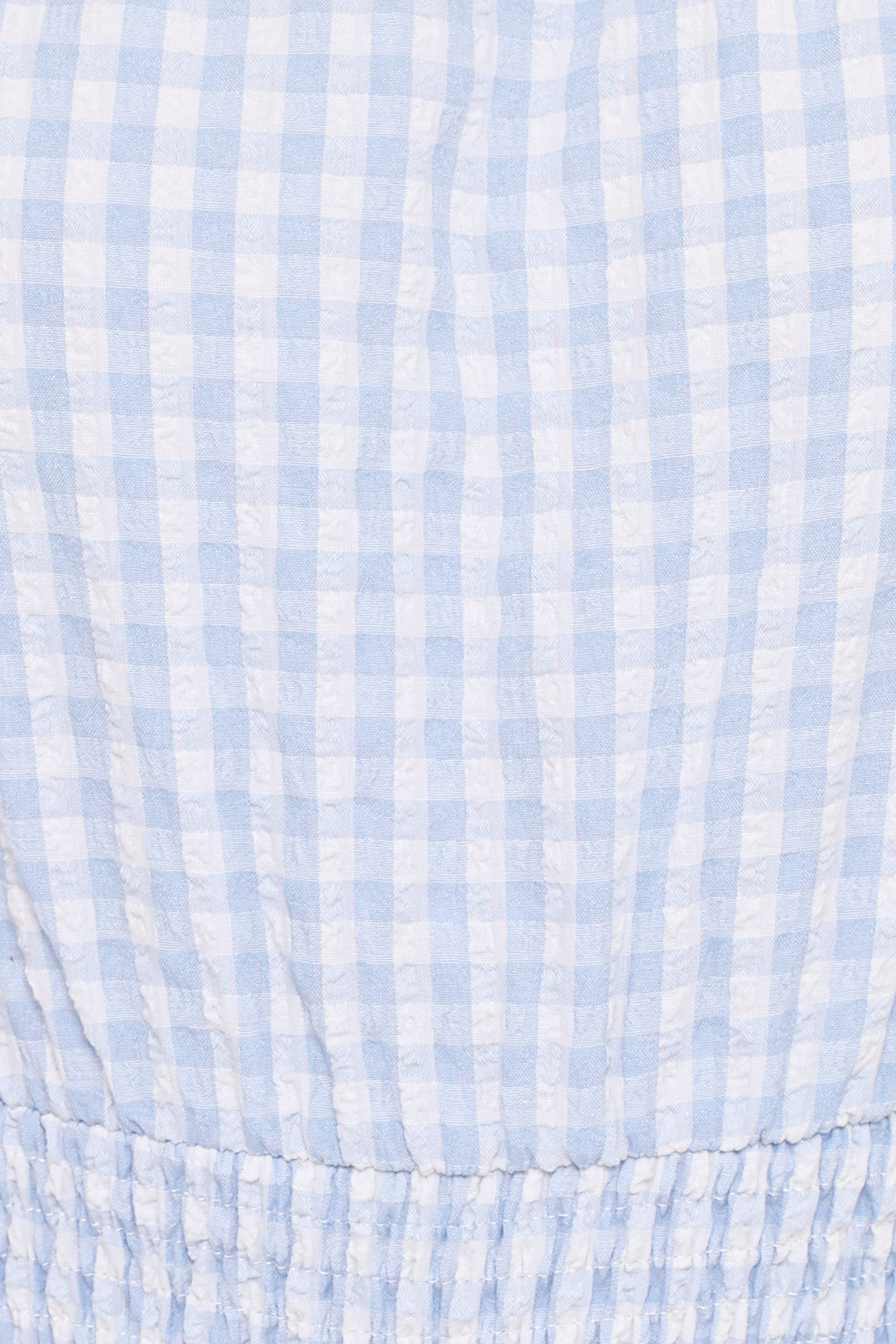 Felicity Romper - Blue Gingham