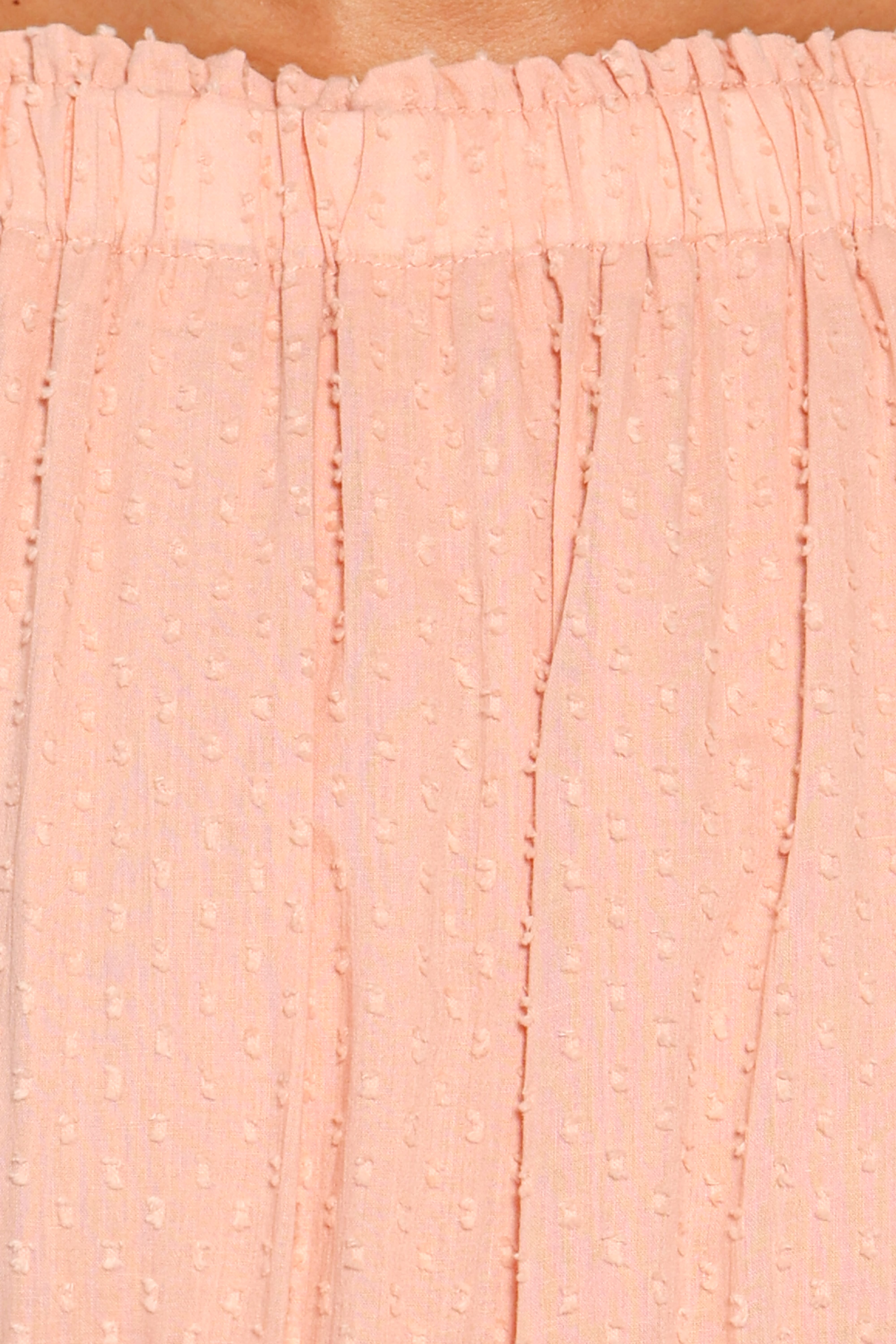Felicity Romper - Pink Clip Dot