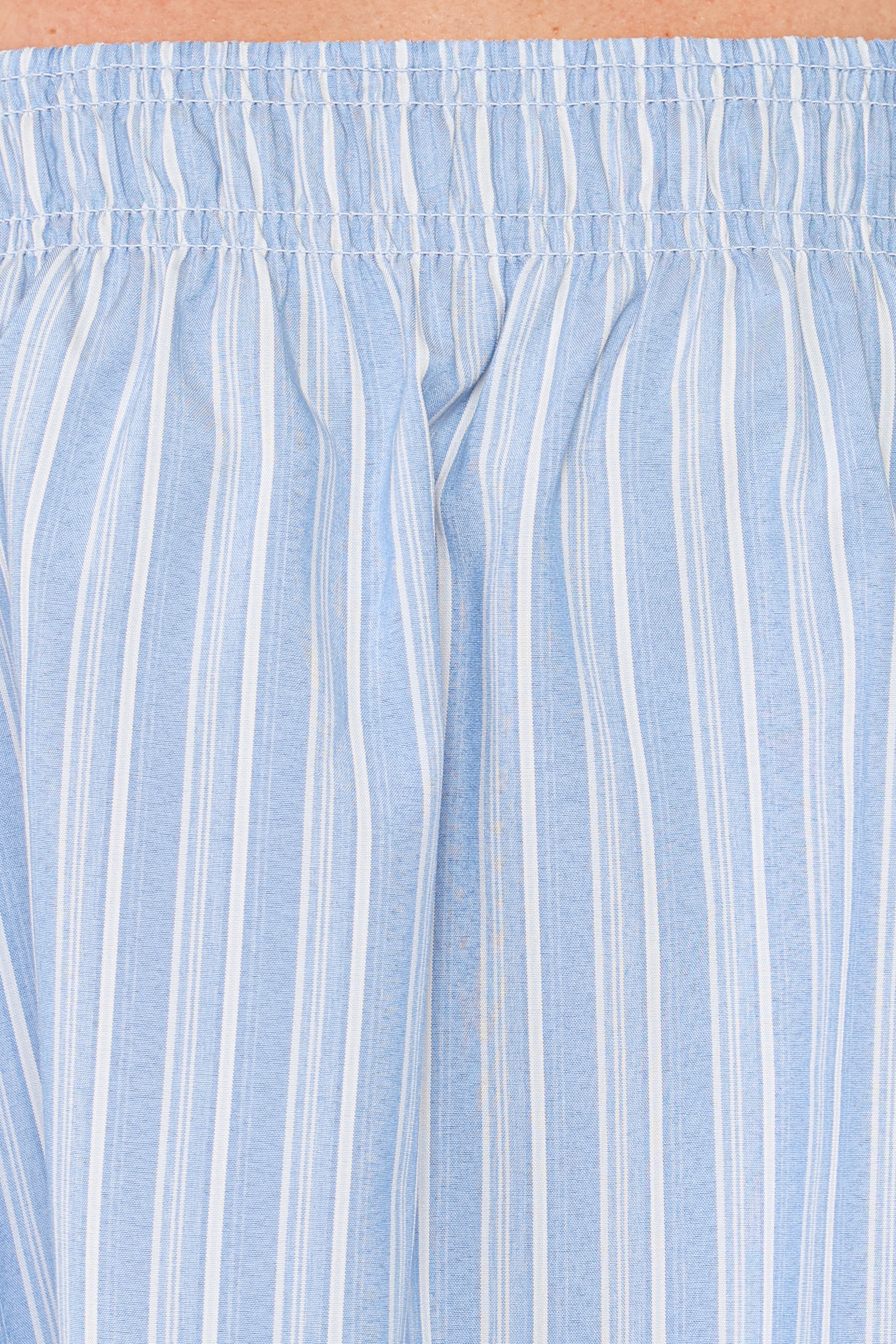 Aiesha Short Set - Blue Stripe