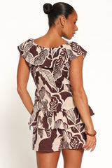 Brandy Short Set - Brown