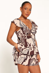 Brandy Short Set - Brown