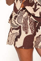 Brandy Short Set - Brown