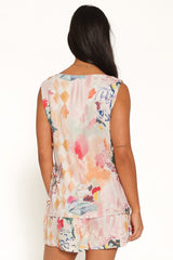 Bydee Short Set - Pink Watercolor