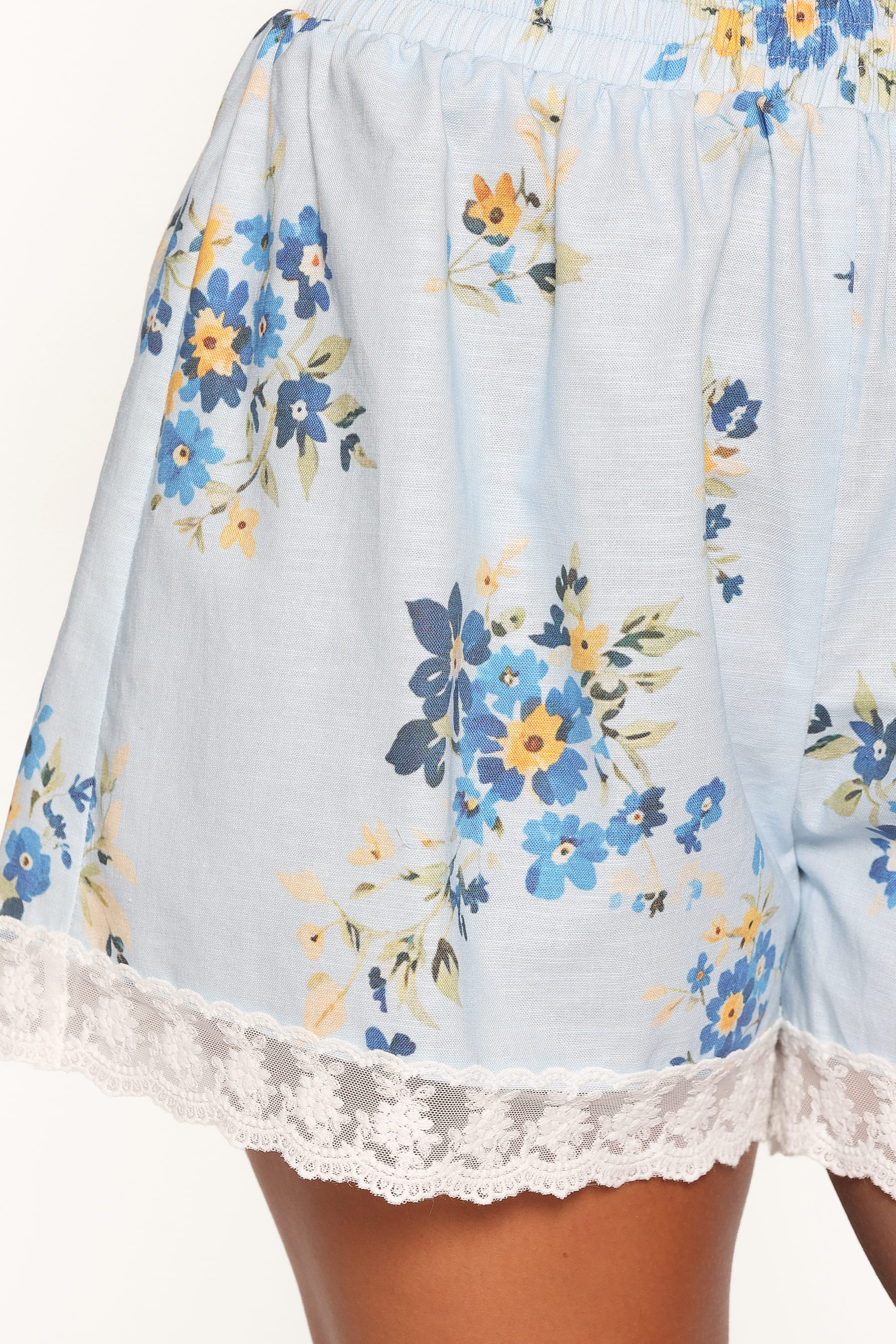 Fawna Short Set - Blue Floral