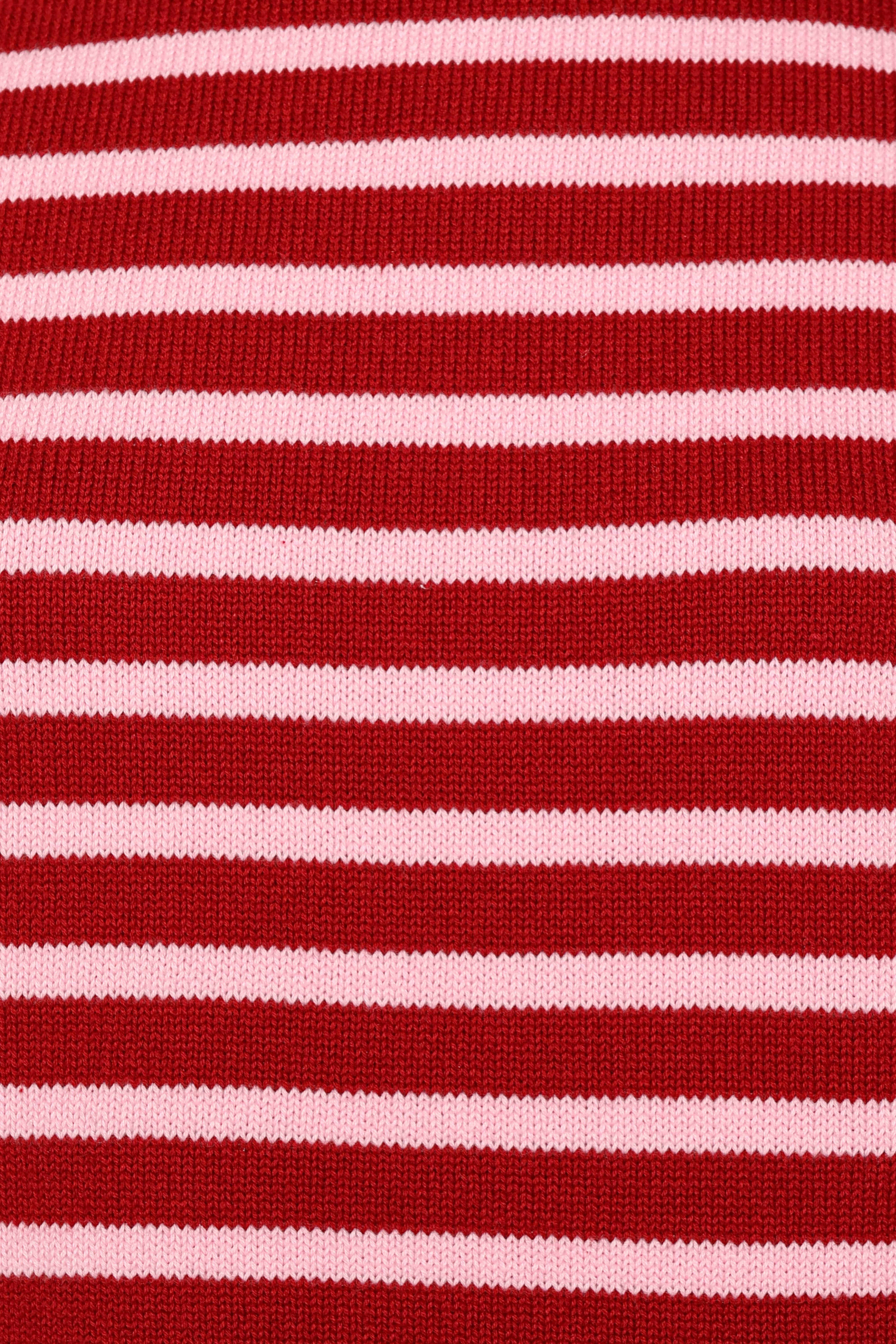 Ilona Knit Set - Burg/Pink Stripe