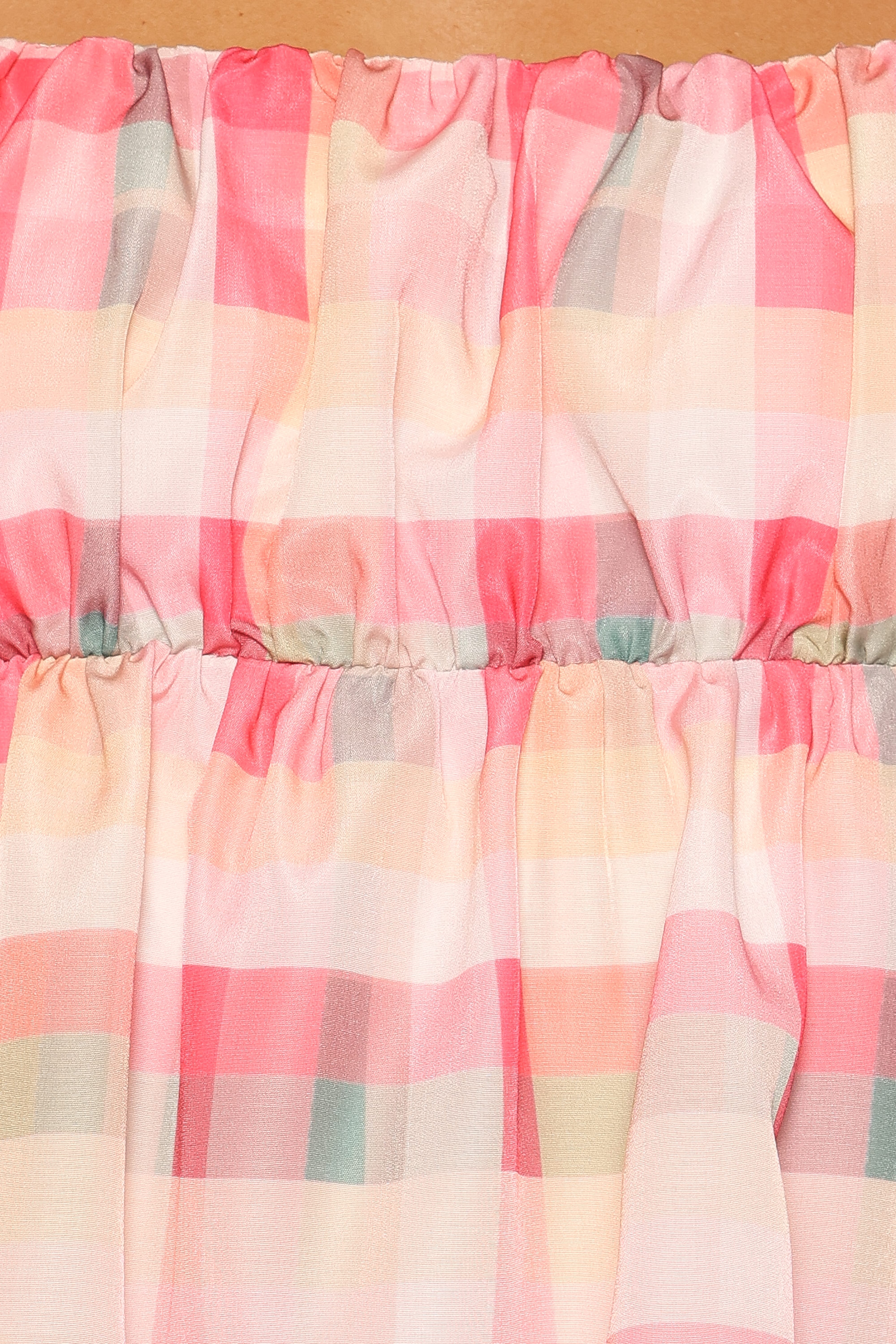 Julia Set - Pink Picnic Plaid