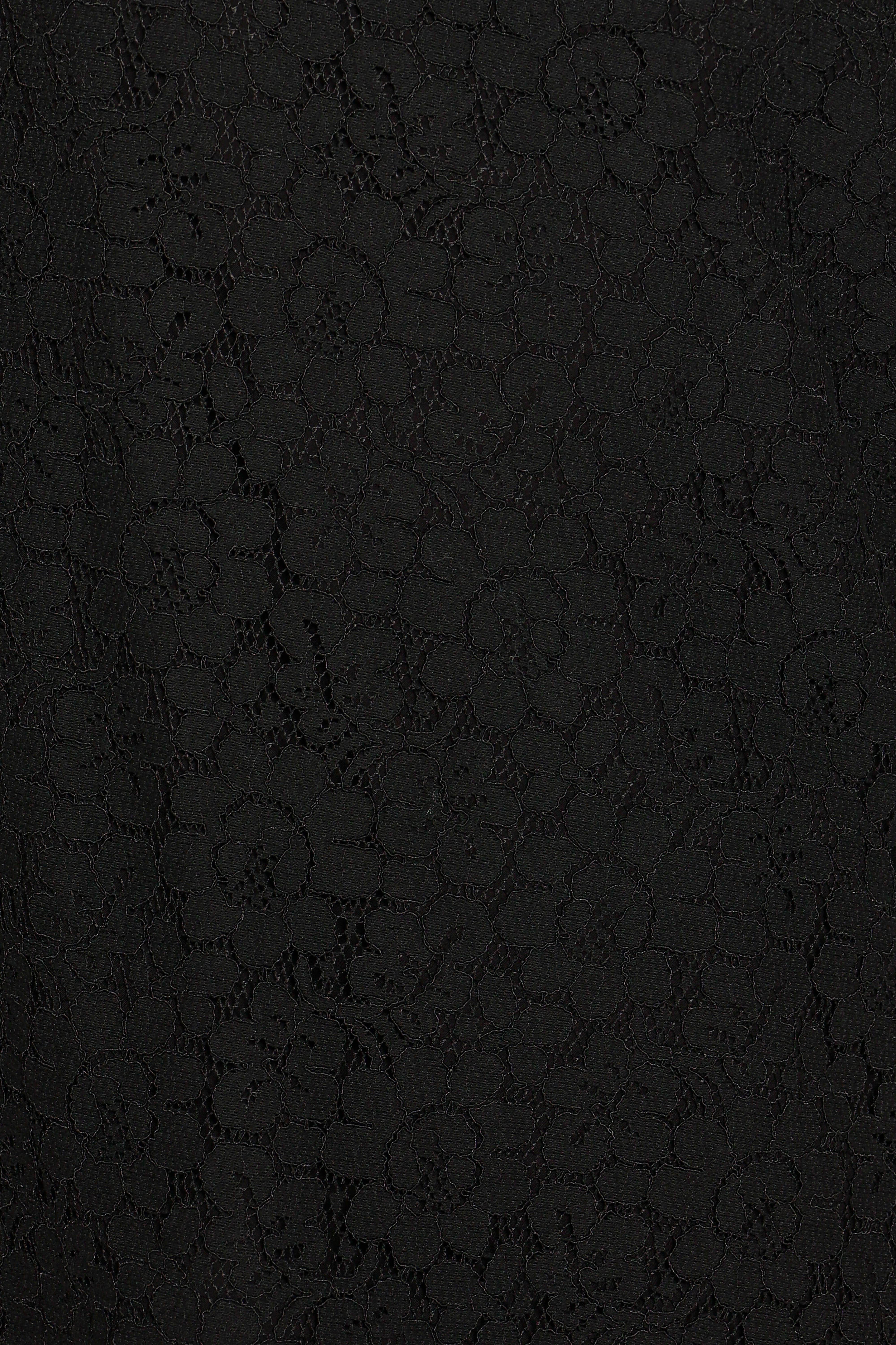 Tucker Lace Pant Set - Black