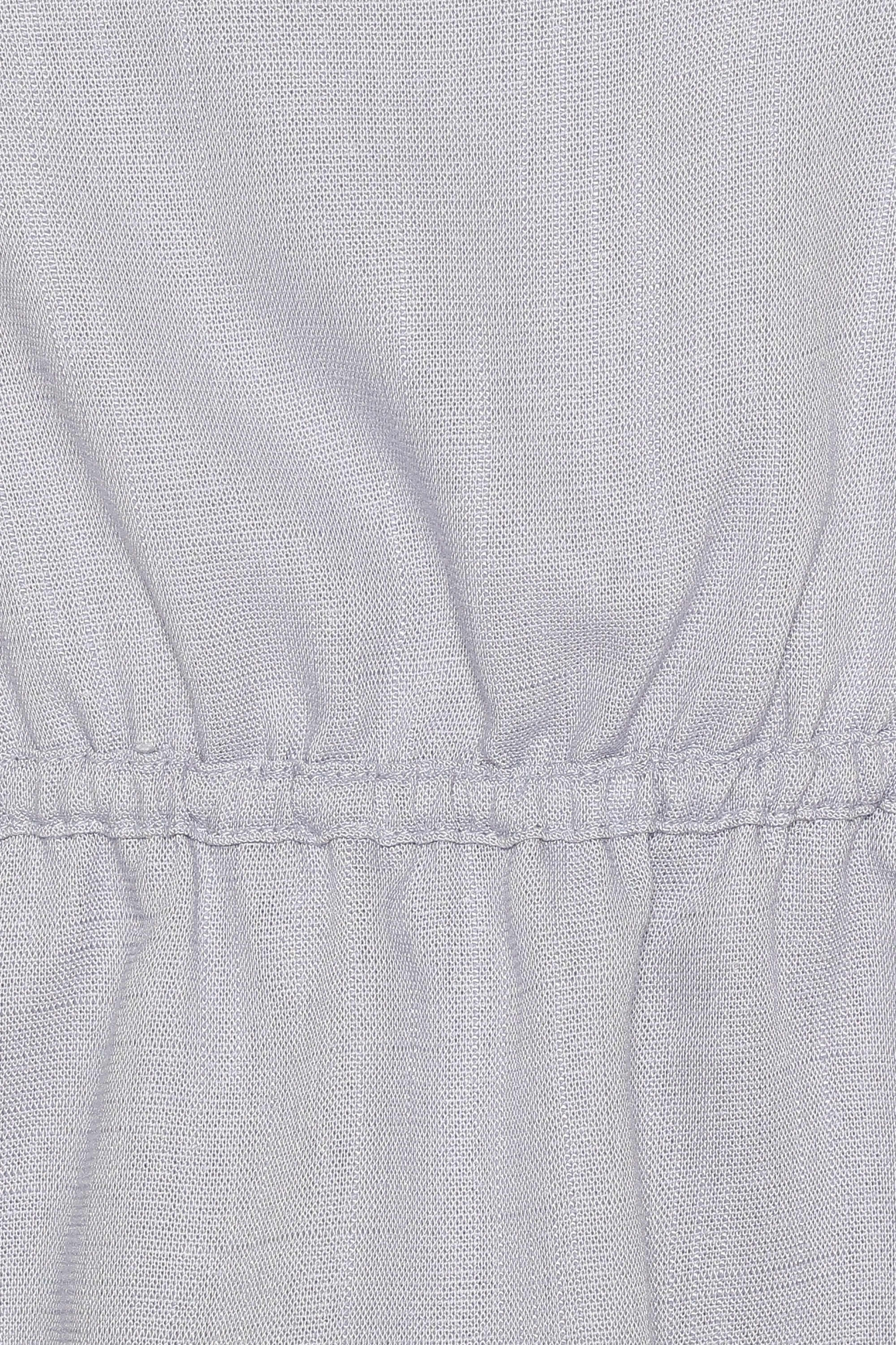 Bettie Top - Light Blue Linen