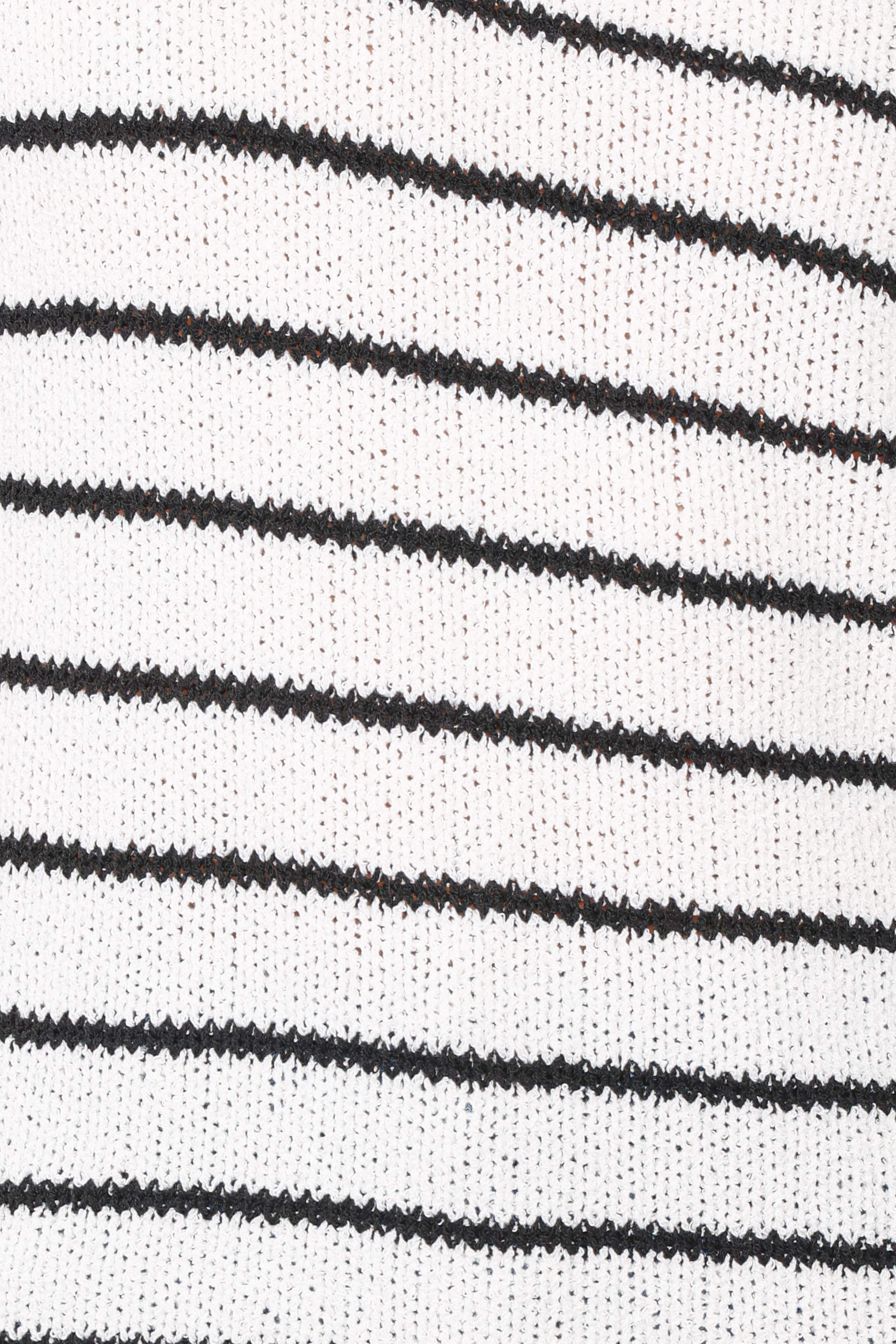 Coco Knit Top - White Stripe