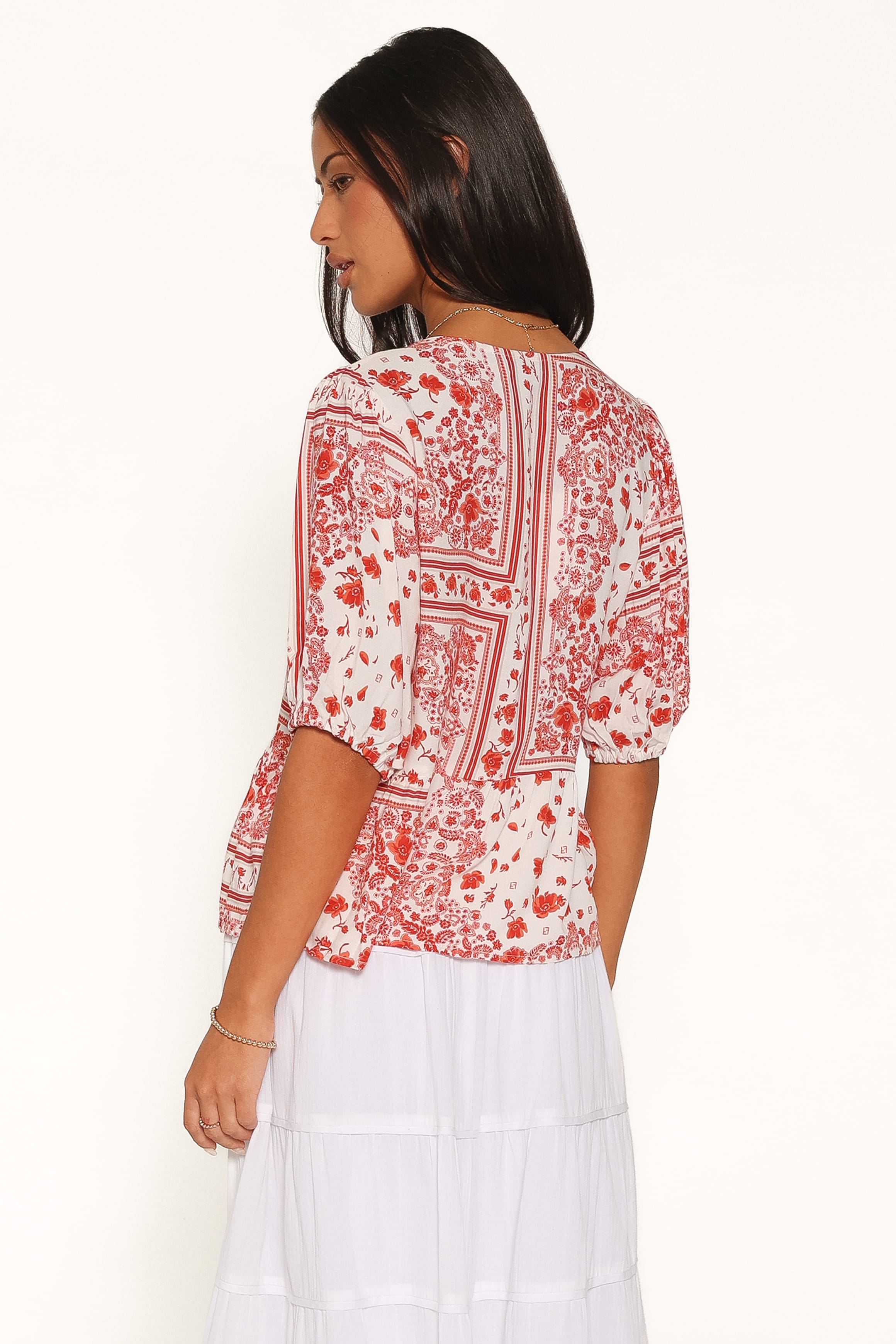 Dory Top - Red Bandana