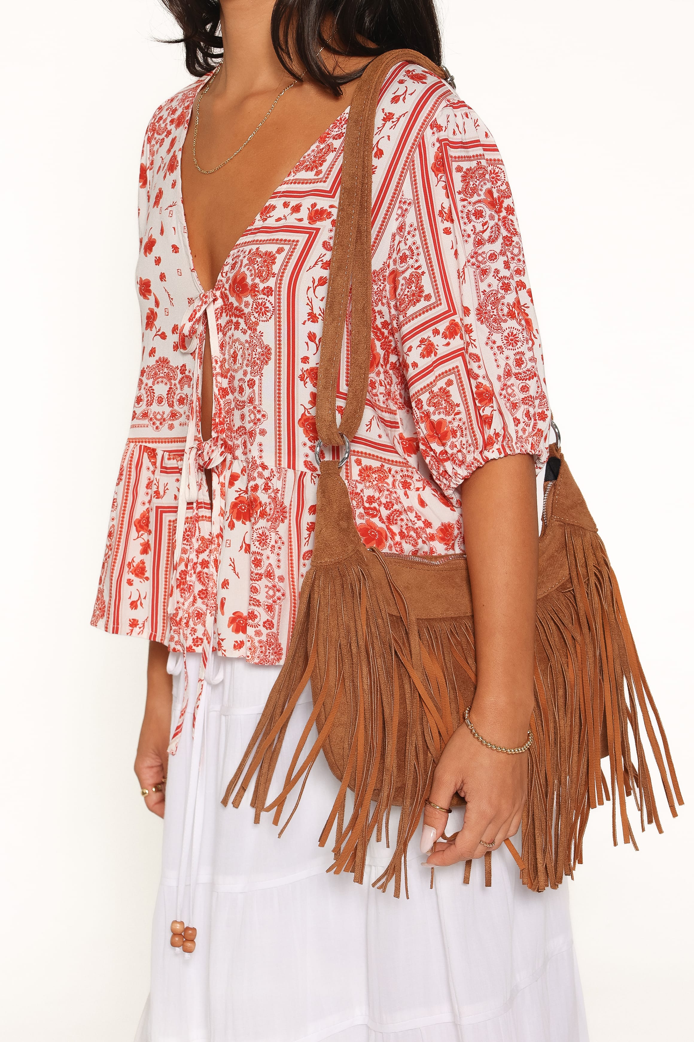 Dory Top - Red Bandana