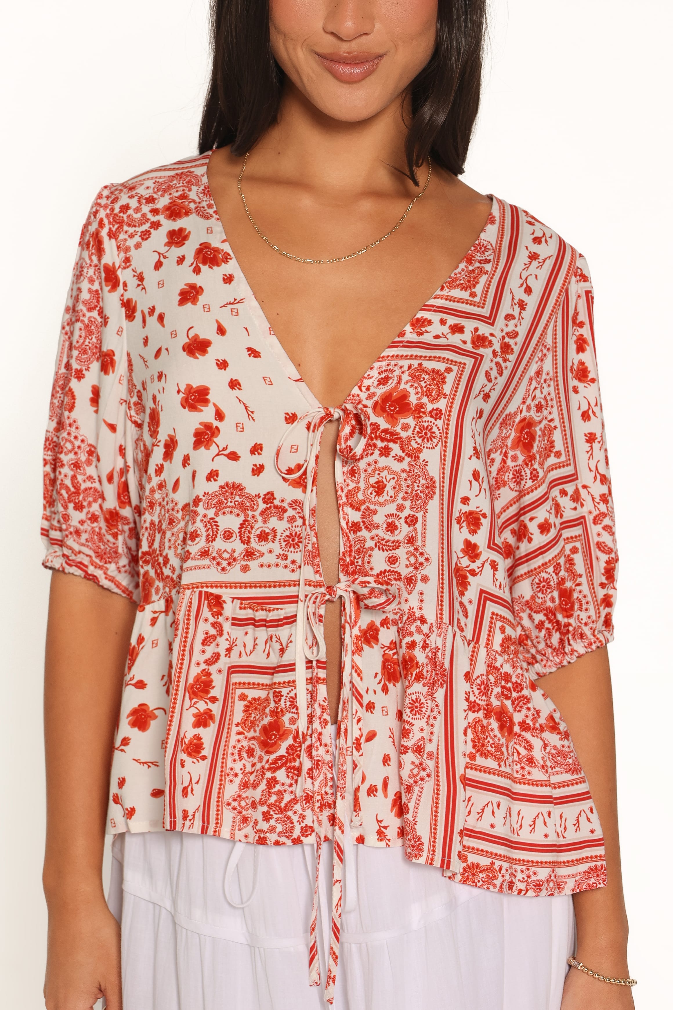 Dory Top - Red Bandana