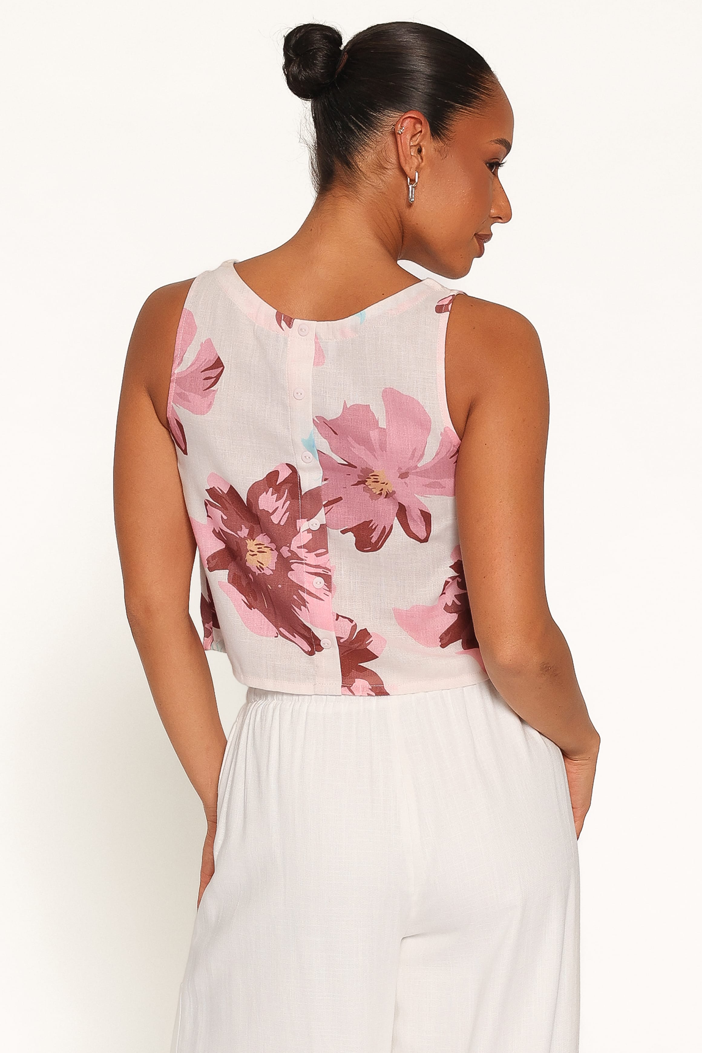 Leni Top - Pink Floral
