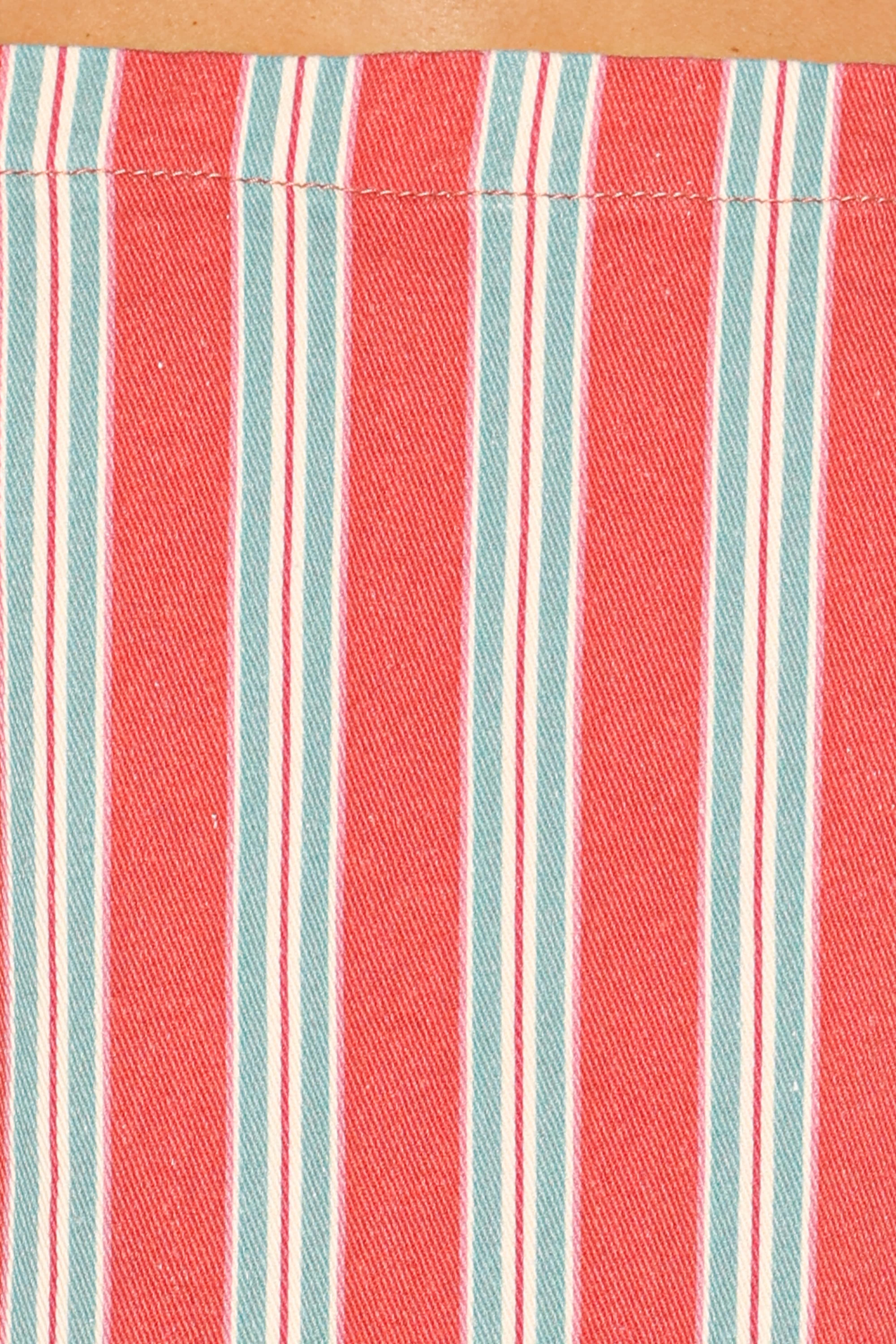 Marinda Top - Red Stripe