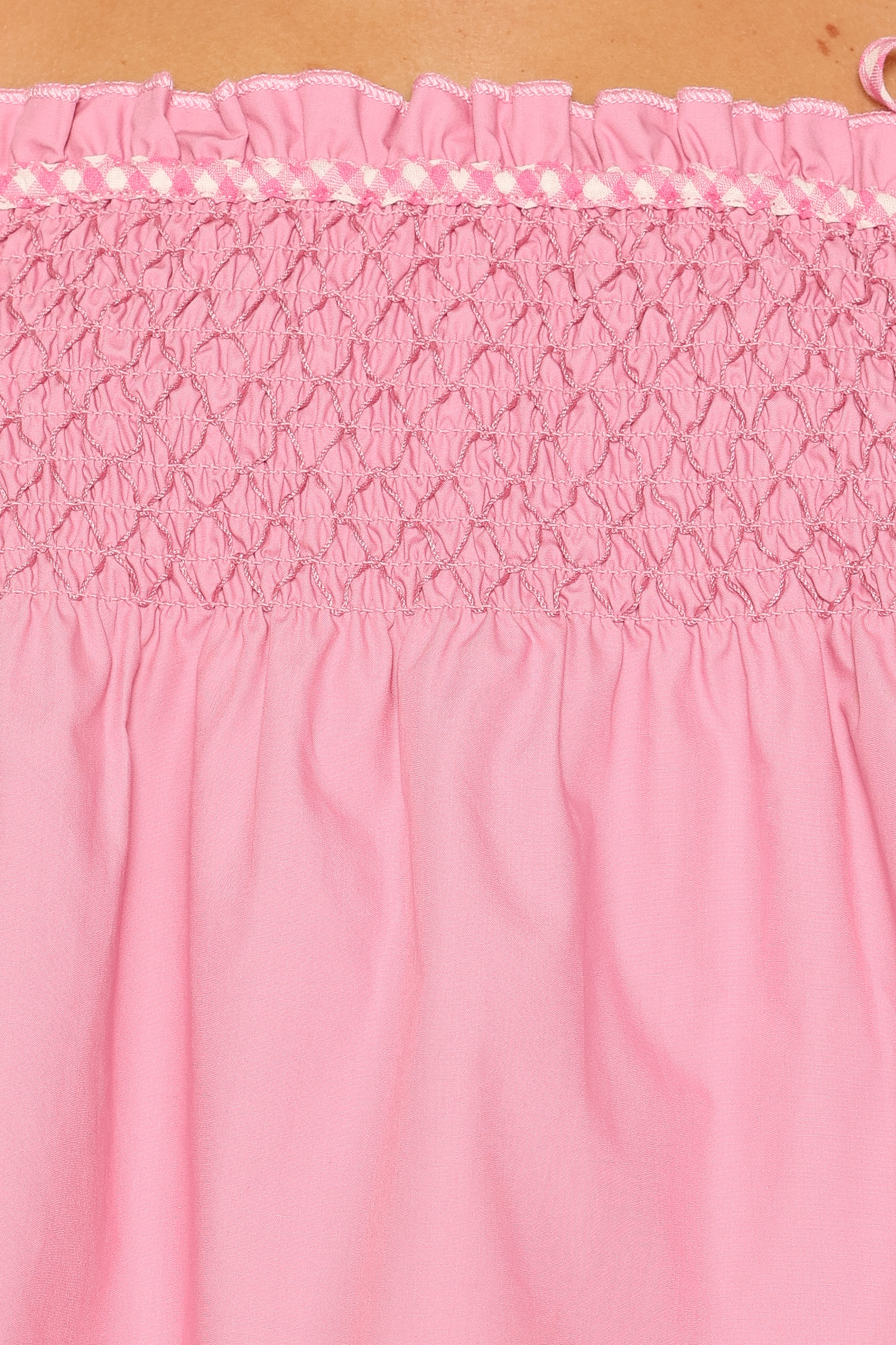 Mireille Baby Doll Top - Pink