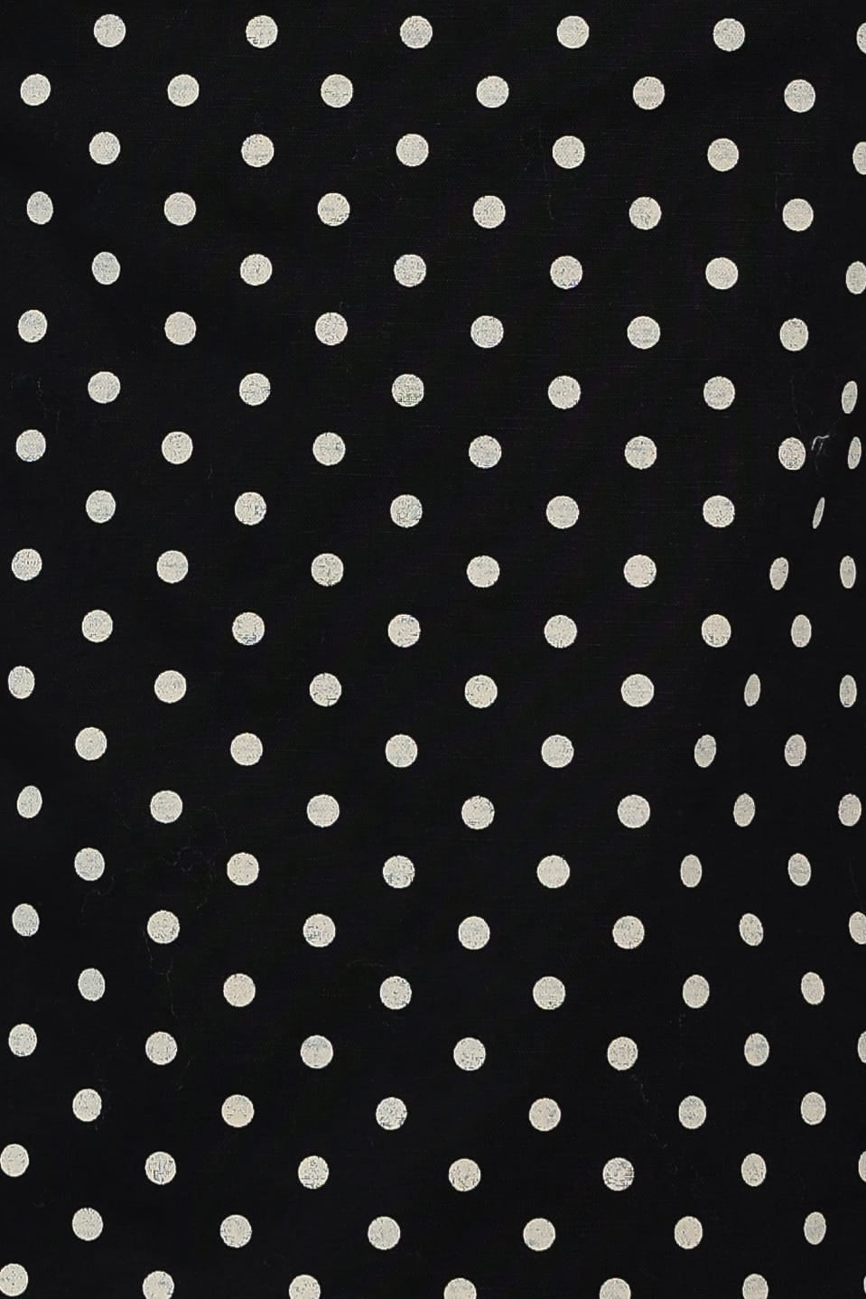 Rosemarie Strapless Top - Black Dot