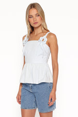 Santiago Top - Baby Blue