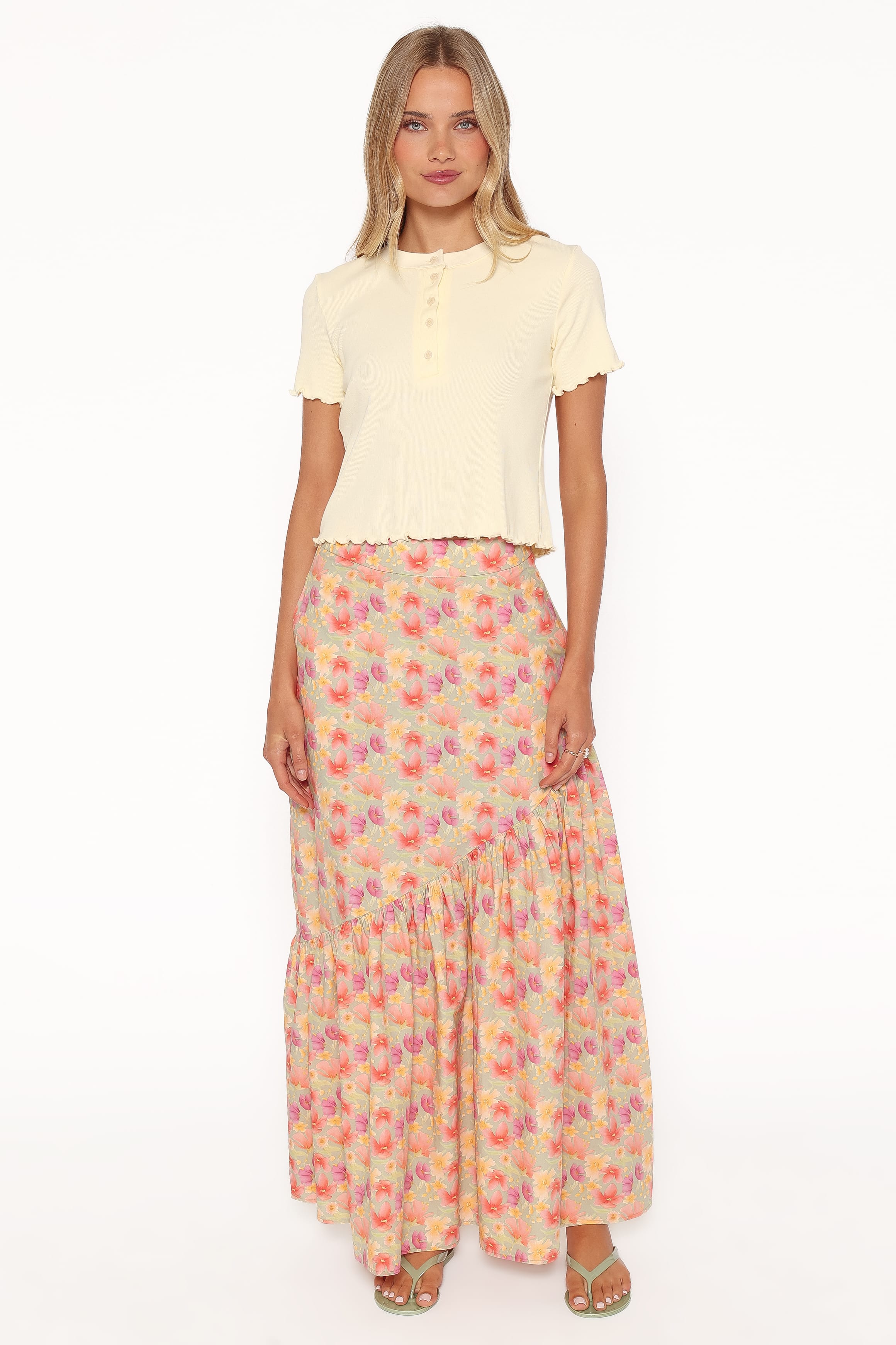 Walsh Knit Top - Butter Yellow