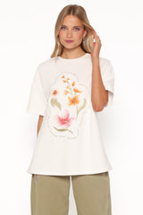 Winnie Graphic Tee - White